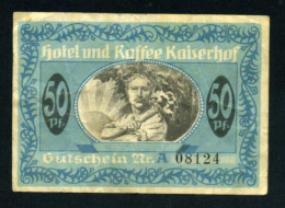 Alemania 50 Centavos 1920 Ciudad De Münster Westfalia Bono Del Hotel Kaiserhof - Other - Europe