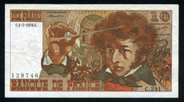 Francia 10 Francos 1976 Billete Banknote Circulado Pliegue - Otros – Europa