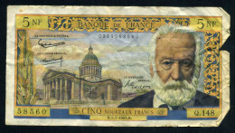 Francia 5 Francos 1965 Nuevos Pliegues Y Roturas Billete Banknote - Autres - Europe