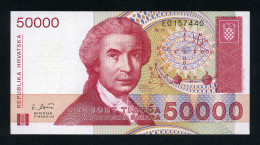 Croacia 50000 Dinars 1993 Billete Banknote Sin Circular - Autres - Europe