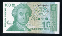 Croacia 100 Dinars 1991 Billete Banknote Sin Circular - Other - Europe