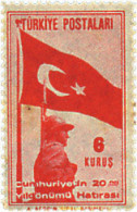 637617 HINGED TURQUIA 1943 20 ANIVERSARIO DE LA REPUBLICA - Autres & Non Classés