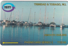 TRINIDAD & TOBAGO(GPT) - Smooth Sailing, CN : 135CTTA/B, Tirage %10000, Used - Trinidad En Tobago