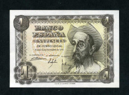 España Billete 1 Pta 19 11 1951 Quijote Sin Circular - Altri & Non Classificati