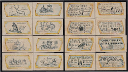 Billetes 1940 Vales Convertibles La Tía Esperanza - Autres & Non Classés