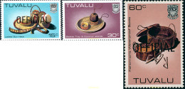 45780 MNH TUVALU 1984 UTENSILIOS DE PESCA - Tuvalu