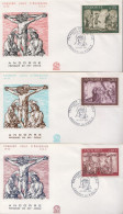 Andorra Set On FDC - Religieux