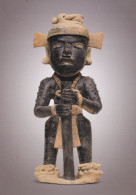 Art - Black Body Warrior, The Classic Period, C.300~550 AD, Bowers Museum, Santa Ana, CA, USA, China's Pc - Musées