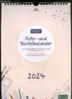 Foto Und Bastelkalender 2024 - Je 12 Kalenderblatter In Schwarz Und Weiss - Geeignet Fur Fotos Bis 15x20cm - Perforation - Agendas & Calendarios