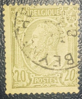 Belgium 20C Used Postmark Stamp 1884-1891 - Otros & Sin Clasificación