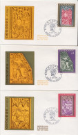 Andorra Set On FDC - Religión