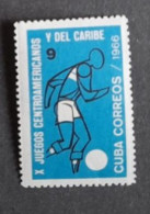 CUBA 1966   MNH**   FOOTBALL FUSSBALL SOCCER  CALCIO VOETBAL FUTBOL FUTEBOL FOOT - Unused Stamps