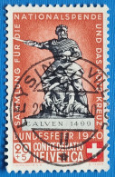 1940 Zu B 5 PRO PATRIA Obl. LEYSIN-VILLAGE 29.4.40 LUXE Voir Description - Gebraucht