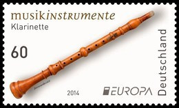 ALEMANIA/ DEUTSCHELAND/ GERMANY ALLEMAGNE - EUROPA 2014-TEMA ANUAL " INSTRUMENTOS MUSICALES NACIONALES"- SERIE De 1 V. - 2014