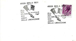 ITALIA ITALY - 1975 IMOLA (BO) XXX Liberazione (bandiera) - 2995 - WW2