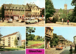73041599 Glauchau Markt Schloss Forderglauchau Strasse Der Jugend Rosarium Dr Fr - Glauchau