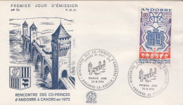 Andorra Stamp On FDC - FDC