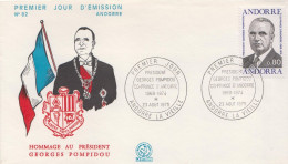 Andorra Stamp On FDC - FDC