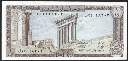 Lebanon 1 Livre 1980 P61c UNC - Lebanon