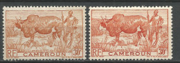 CAMEROUN N° 277 Brun-orange Et Rouge NEUF**  SANS CHARNIERE  / Hingeless / MNH - Neufs