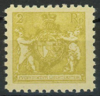 Liechtenstein 1921 Michel Nummer 45A Gefalzt - Gebraucht