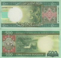 MAURITANIA 500 Ouguiya 2013 P 18 UNC - Mauritanie