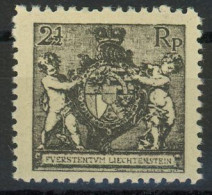 Liechtenstein 1921 Michel Nummer 46B Gefalzt - Gebruikt