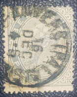 Belgium 20C Used Postmark Stamp 1883 Anvers Cancel - Otros & Sin Clasificación