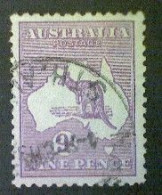 Australia, Scott #97, Used (o), 1929, Kangaroo And Map, 9 Pence, Violet - Usati