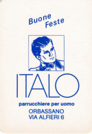 Calendarietto - Italo - Parrucchiere Per Uomo - Orbassano - Anno 1989 - Formato Piccolo : 1981-90