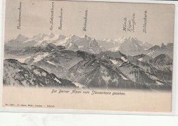 BERNERALPEN VOM STANSERHORN GESEHEN - Stans