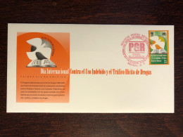 MEXICO FDC COVER 1998 YEAR DRUGS NARCOTICS HEALTH MEDICINE STAMPS - Mexique