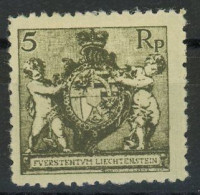 Liechtenstein 1921 Michel Nummer 48B Gefalzt - Gebruikt