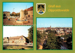 73039959 Dippoldiswalde Osterzgebirge PdF Kreiskulturhaus Parksaele Stadtblick D - Dippoldiswalde