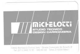 Calendarietto - Michelotti - Studio Tecnico - Beinasco - Torino - Anno 1988 - Formato Piccolo : 1981-90