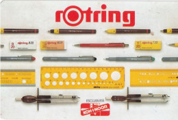 Calendarietto - Rotring - Made In Germany - Anno 1988 - Formato Piccolo : 1981-90