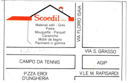 Calendarietto - Scoedil - Catania - Anno 1988 - Formato Piccolo : 1981-90