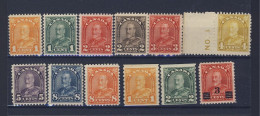 12x Canada Arch Stamps #162-63-65-66-67-68-69-71-72-78-80-91 Guide Val= $75.00 - Nuovi