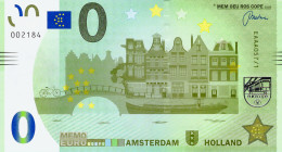 0-Euro MEMO EAAA 057/1 AMSTERDAM HOLLAND - Essais Privés / Non-officiels