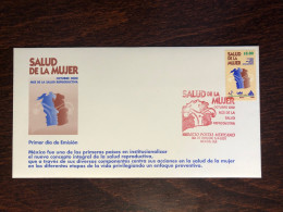 MEXICO FDC COVER 2000 YEAR REPRODUCTIVE HEALTH MOTHERHOOD HEALTH MEDICINE STAMPS - Mexique