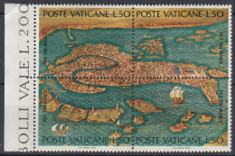 VATIKAN 600-603, 4erBlock, Postfrisch **, UNESCO-Aktion „Rettet Venedig“, 1972 - Neufs