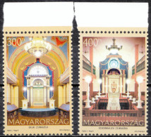 2012, Hungary, Synagouge, Religion, Building, 2 Stamps, MNH(**), HU 5583-84 - Neufs