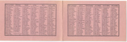 Calendrier Petit Format 1974 : "Meilleurs Vœux Des Boueux Pour 1973" Imprimerie Renard HAZEBROUCK NORD 59 - Tamaño Pequeño : 1971-80