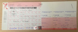 FENERBAHCE - TRABZONSPOR ,MATCH TICKET ,2000 - Tickets & Toegangskaarten