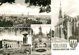 73037282 Muehlhausen Thueringen Banhof Popperoder Quelle Marienkirche Thomas Mue - Mühlhausen