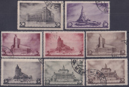 F-EX48422 RUSSIA 1937 USED SOVIET ARCHITECTURE.  - Used Stamps