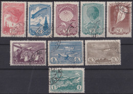 F-EX48429 RUSSIA 1938 USED ZEPPELIN FLIGHT AVIATION AIRPLANE.  - Used Stamps