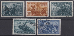 F-EX48439 RUSSIA 1943 USED WWII WAR SCENE.  - Used Stamps