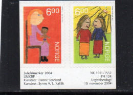 2004 Noorwegen Yv N° 1461/1462 ** : MNH, Postfris, Postfrisch , Neuf Sans Charniere - Unused Stamps