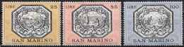 1972, San Marino, Legend Of St Marinus, Animals (Fauna), Bears, Mammals, Saints, 3 Stamps, MNH(**), SM 999-1001 - Nuevos